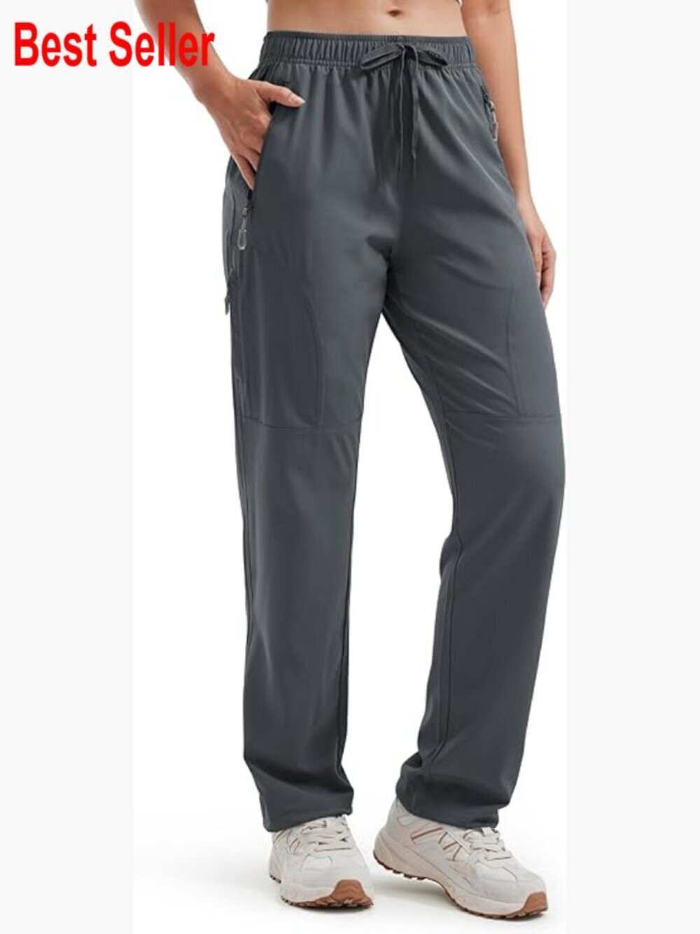 Lightweight Quick Dry Cargo Pants Hiking Safari Travel Outdoor